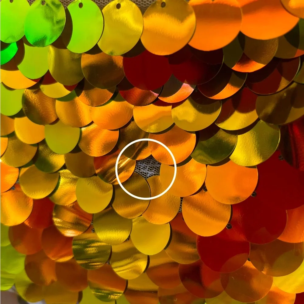 Zara Sequin Crop Top - Picture 6 of 8